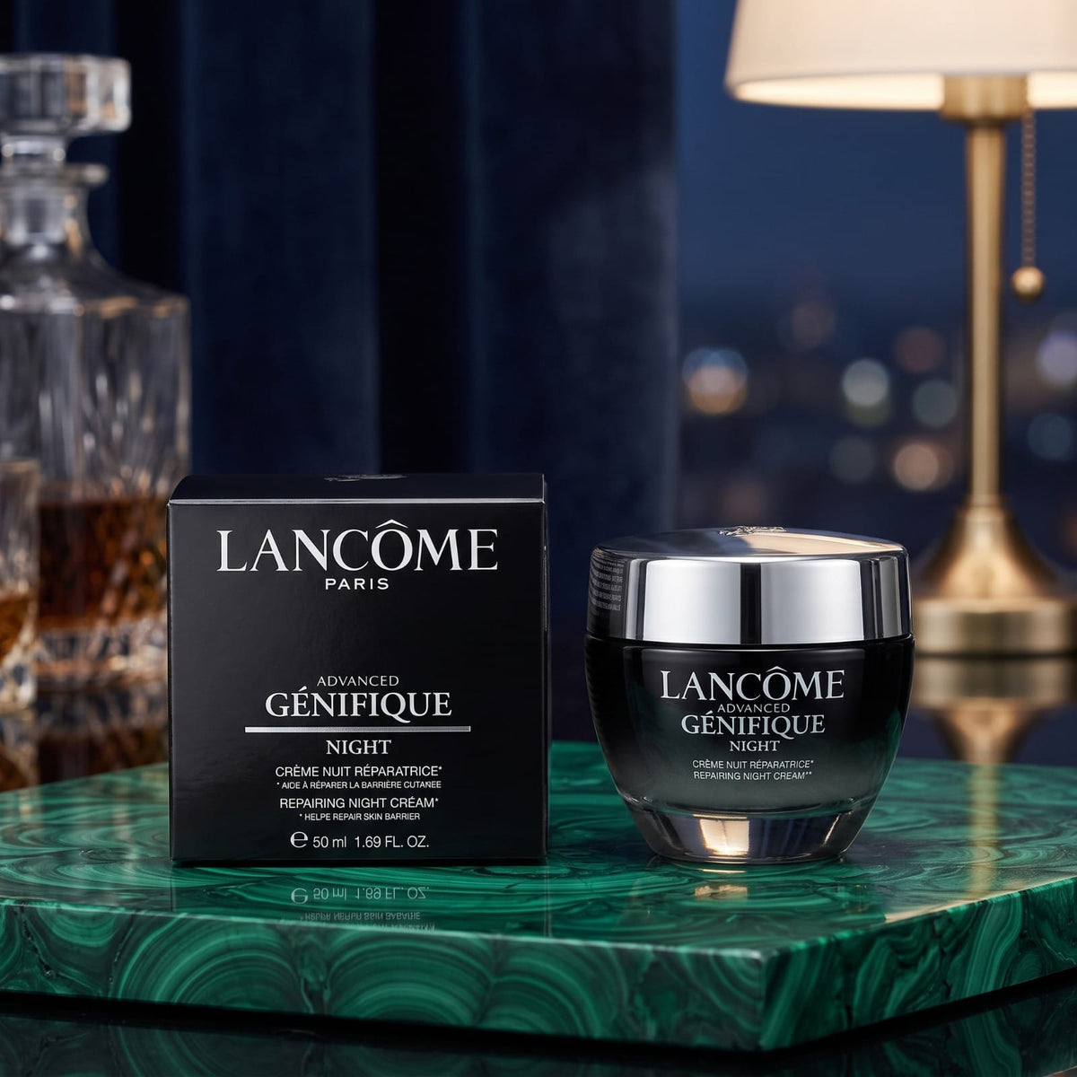 Lancôme Advanced Génifique Night Repairing Night Cream – 1.69 oz / 50 ml