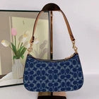 Coach Teri Shoulder Bag in Signature Denim Denim/Natural CAF82 – New