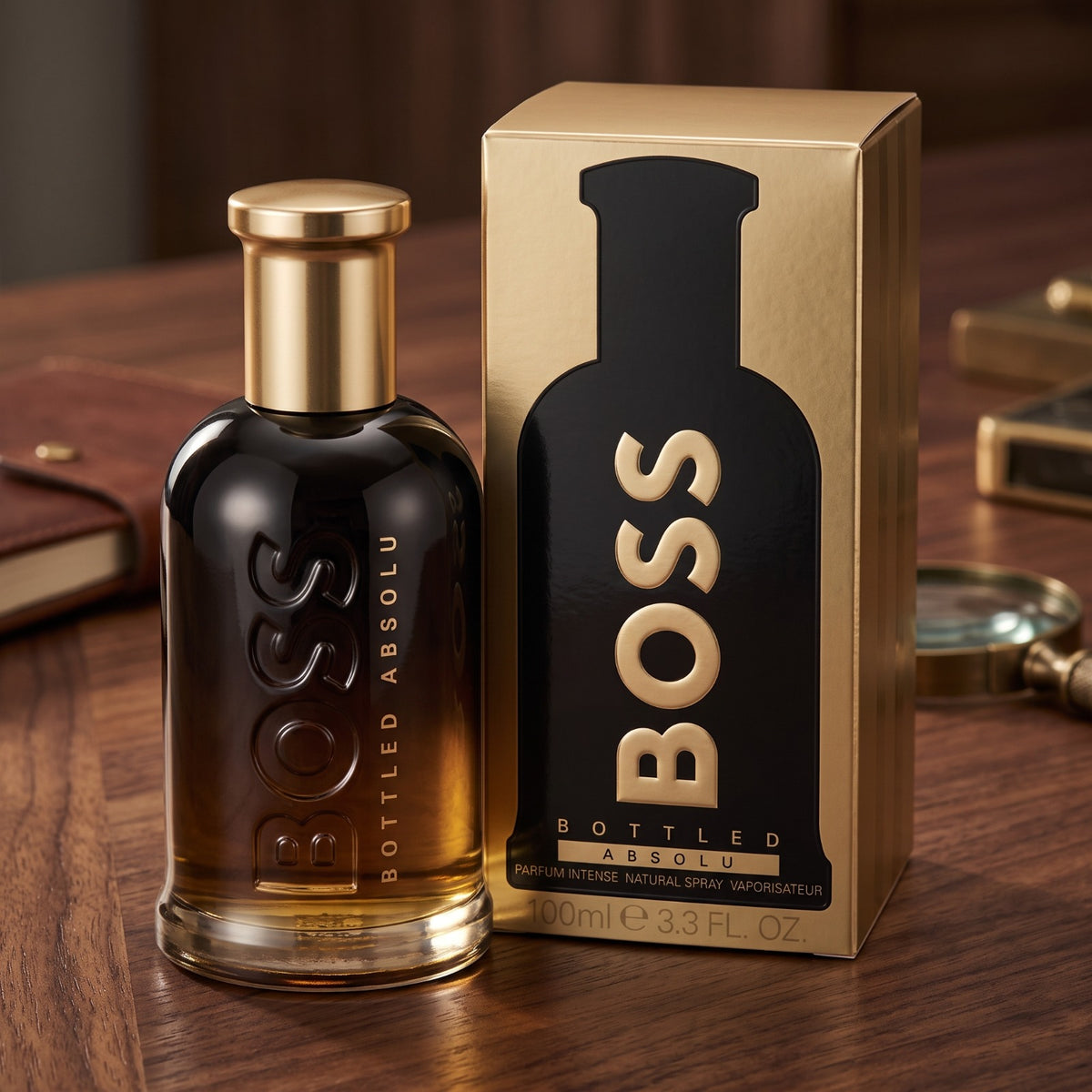 BOSS Bottled Absolu Parfum Intense for Men – 3.38 oz / 100 ml