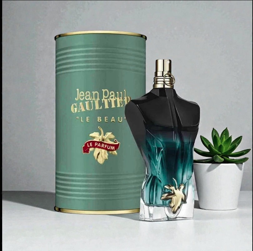 Jean Paul Gaultier Le Beau Le Parfum Eau de Parfum for Men, 3.4 fl oz / 100 ml