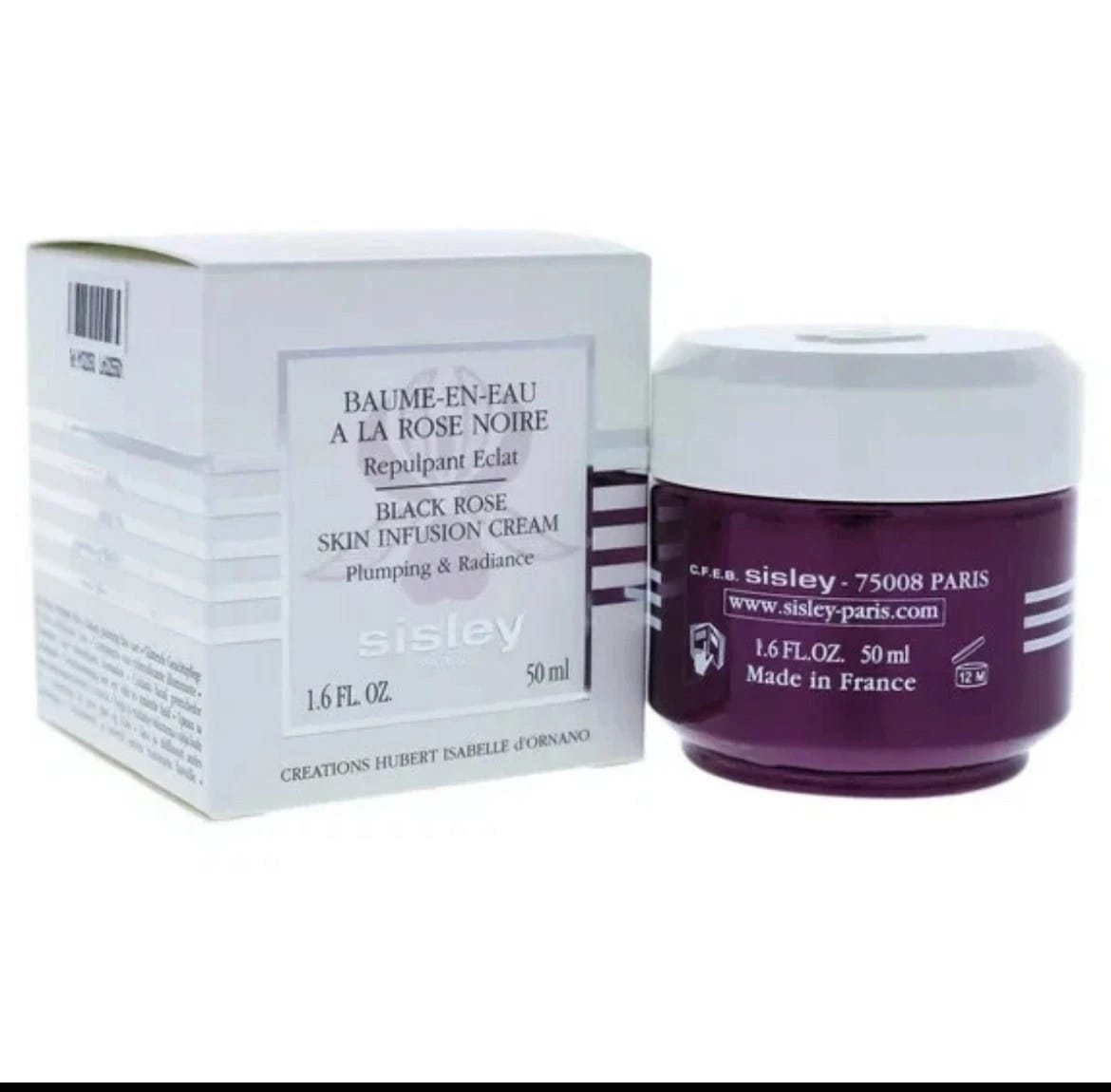 Sisley Black Rose Skin Infusion Cream – Plumping & Radiance – 1.6 oz / 50 ml