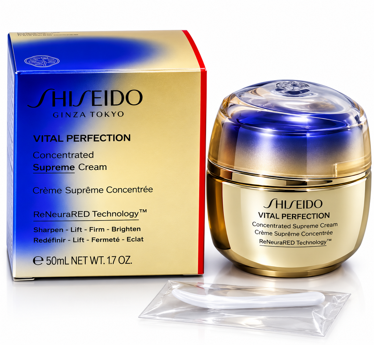 Shiseido Vital Perfection Concentrated Supreme Cream 1.7 oz / 50 ml