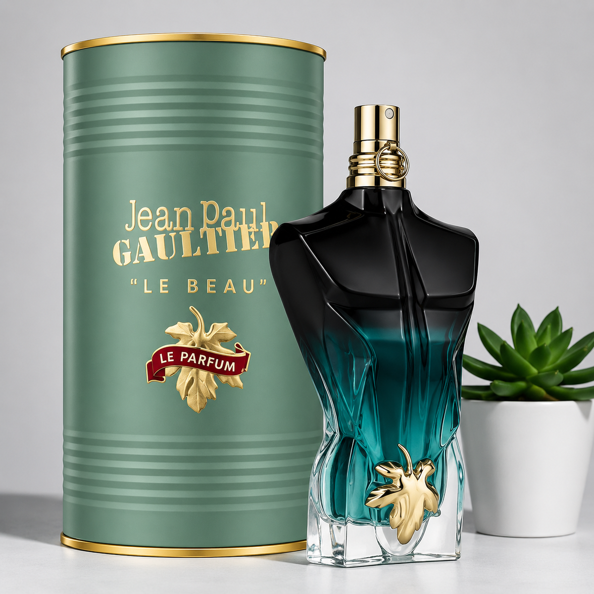 Jean Paul Gaultier Le Beau Le Parfum Eau de Parfum for Men, 3.4 fl oz / 100 ml