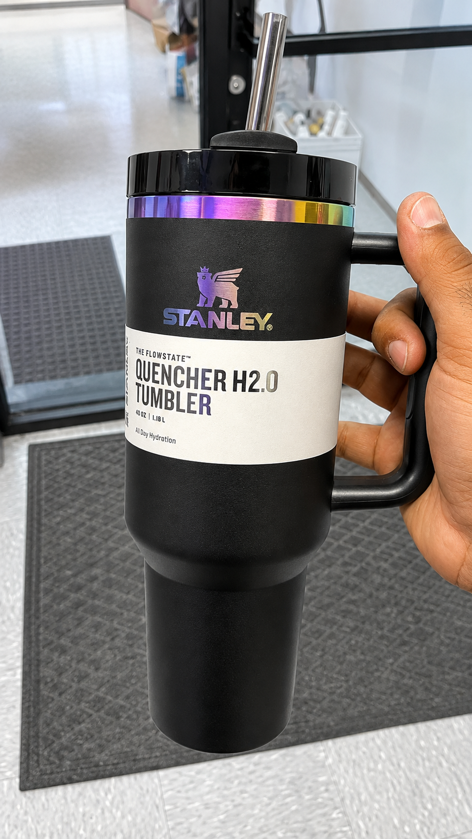 Stanley Quencher H2.0 FlowState Tumbler 40 oz / 1.18 L – Black
