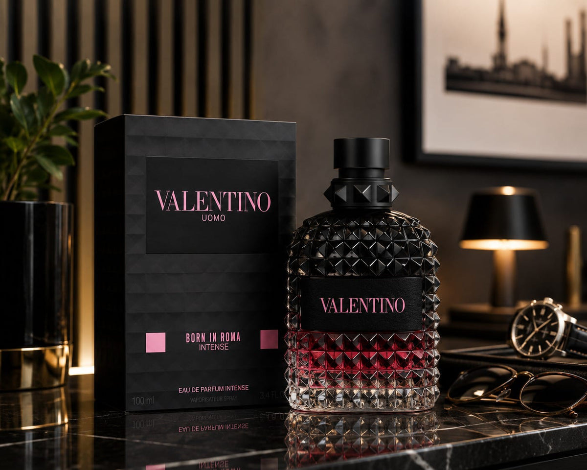 Valentino Uomo Born In Roma Intense Eau de Parfum for Men, 3.4 oz / 100 ml