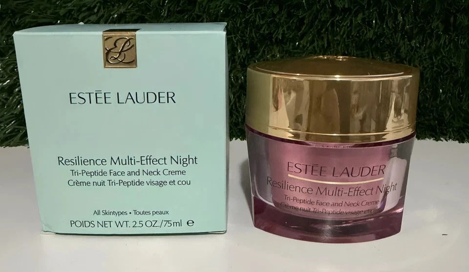 Estée Lauder Resilience Multi-Effect Night Tri-Peptide Face & Neck Creme 2.5 oz / 75 ml