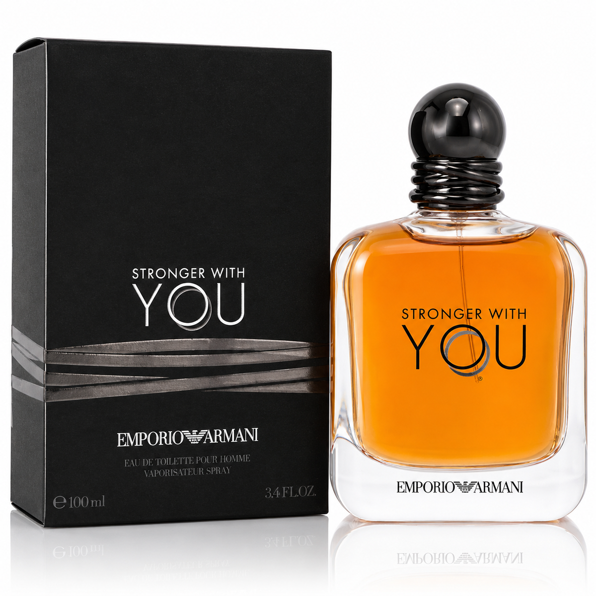 Emporio Armani Stronger With You Eau de Toilette for Men 3.4 FL OZ / 100 ml
