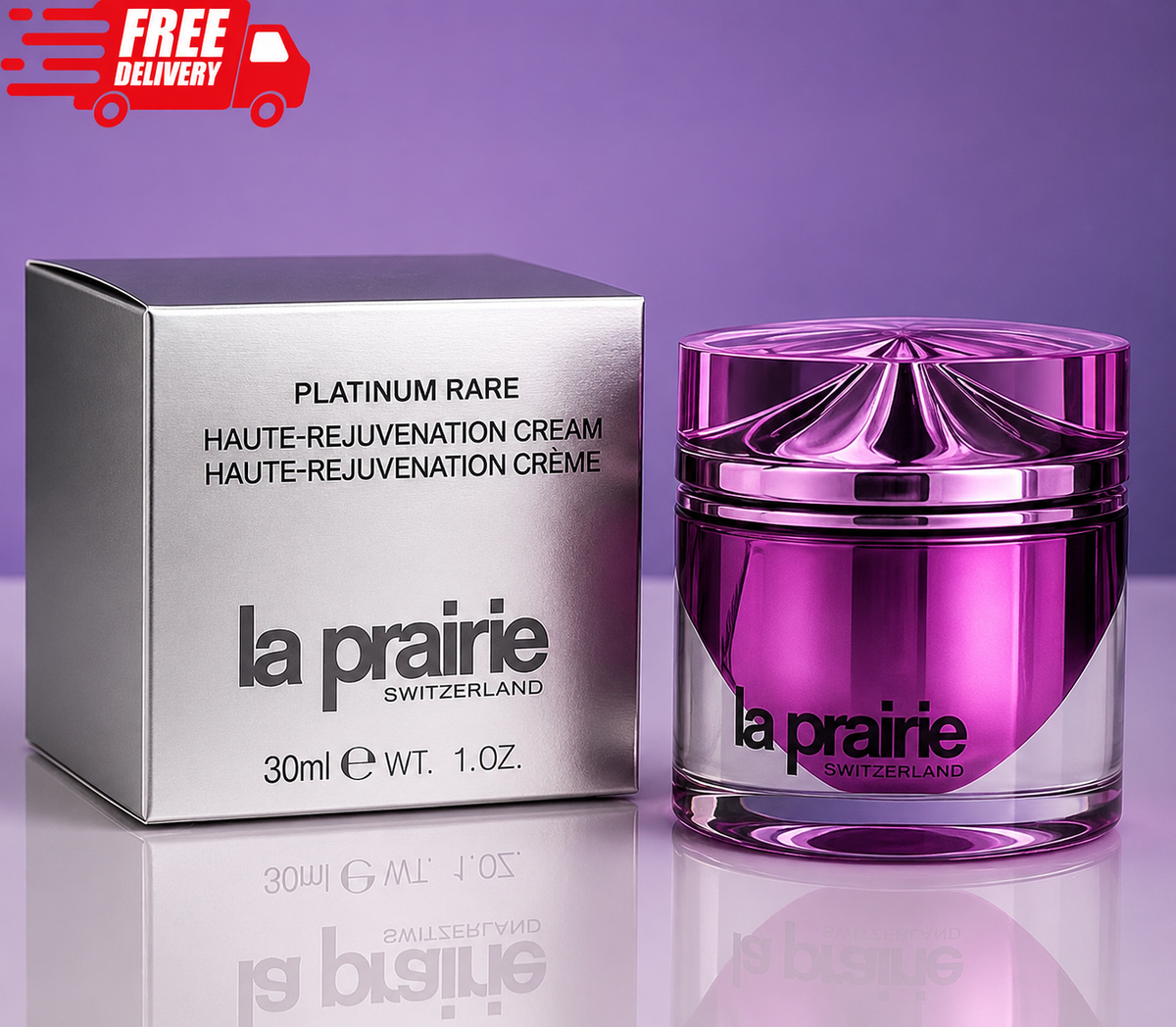La Prairie Platinum Rare Haute-Rejuvenation Cream – 1.0 oz / 30 ml