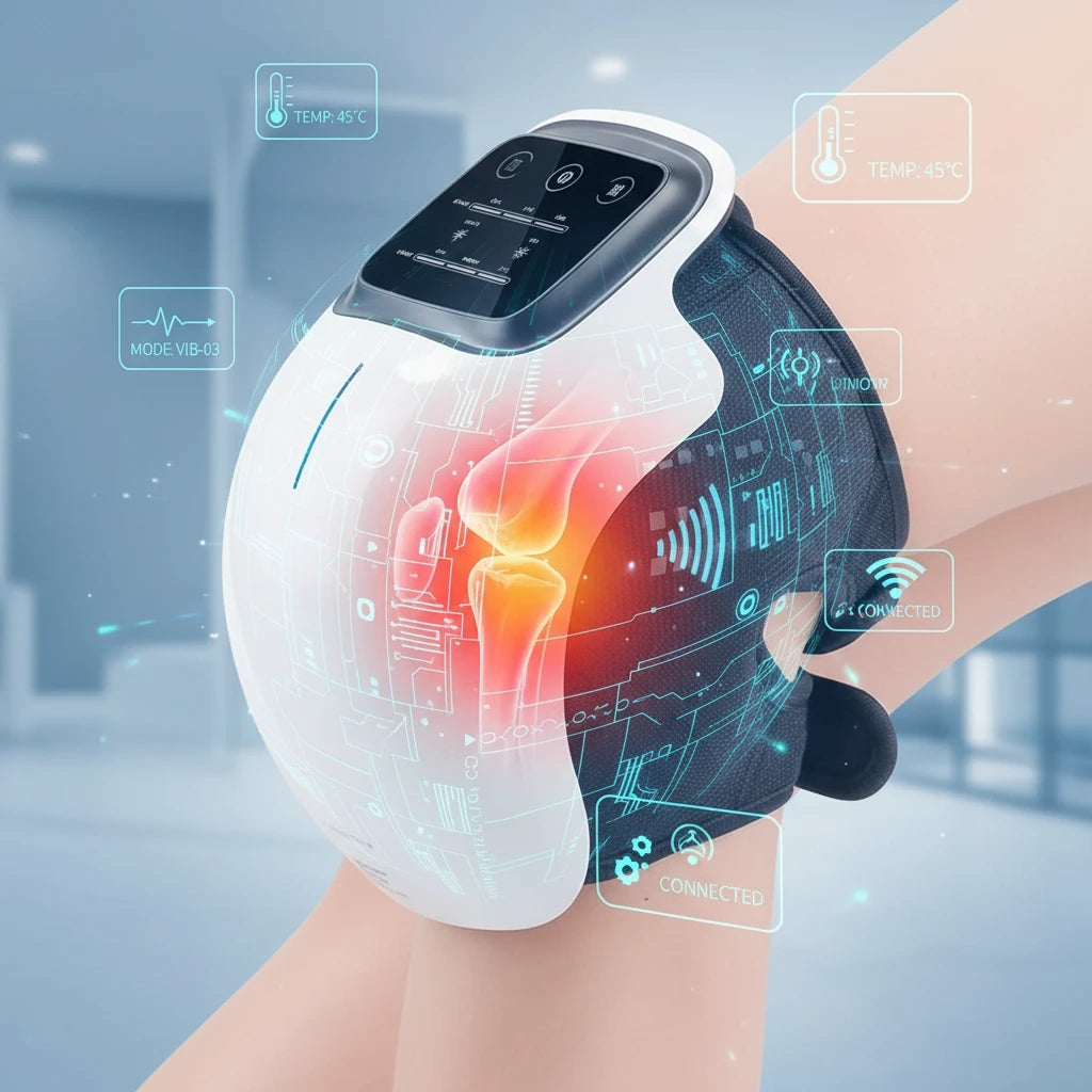 Electric knee massager