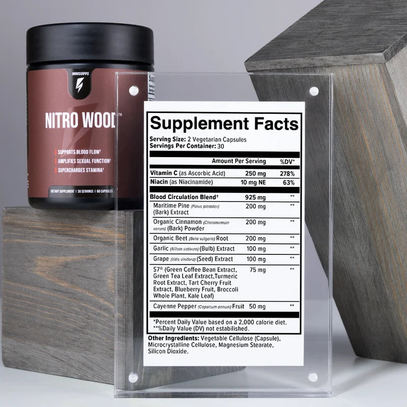 Inno Supps Nitro Wood – Premium Supplement Powder