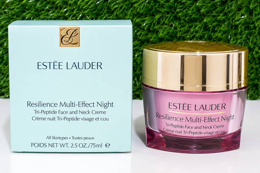 Estée Lauder Resilience Multi-Effect Night Tri-Peptide Face & Neck Creme 2.5 oz / 75 ml