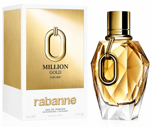 Rabanne Million Gold For Her Eau de Parfum – 1.7 oz / 50 ml