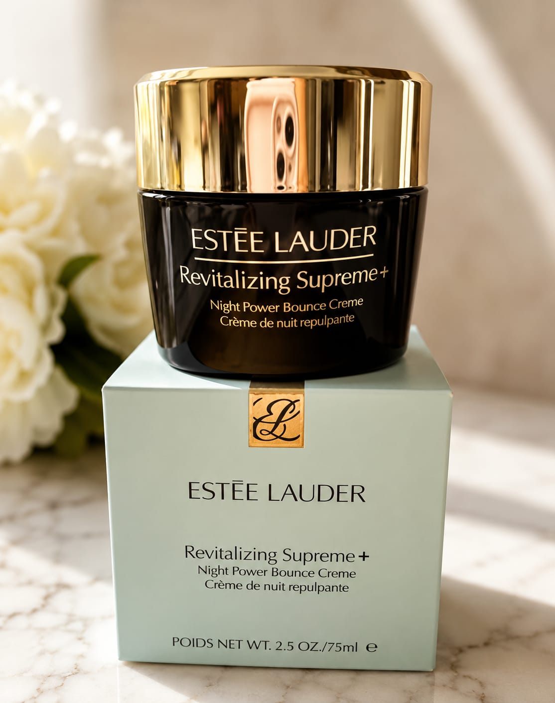 Estée Lauder Revitalizing Supreme+ Night Power Bounce Creme – 2.5 oz / 75 ml