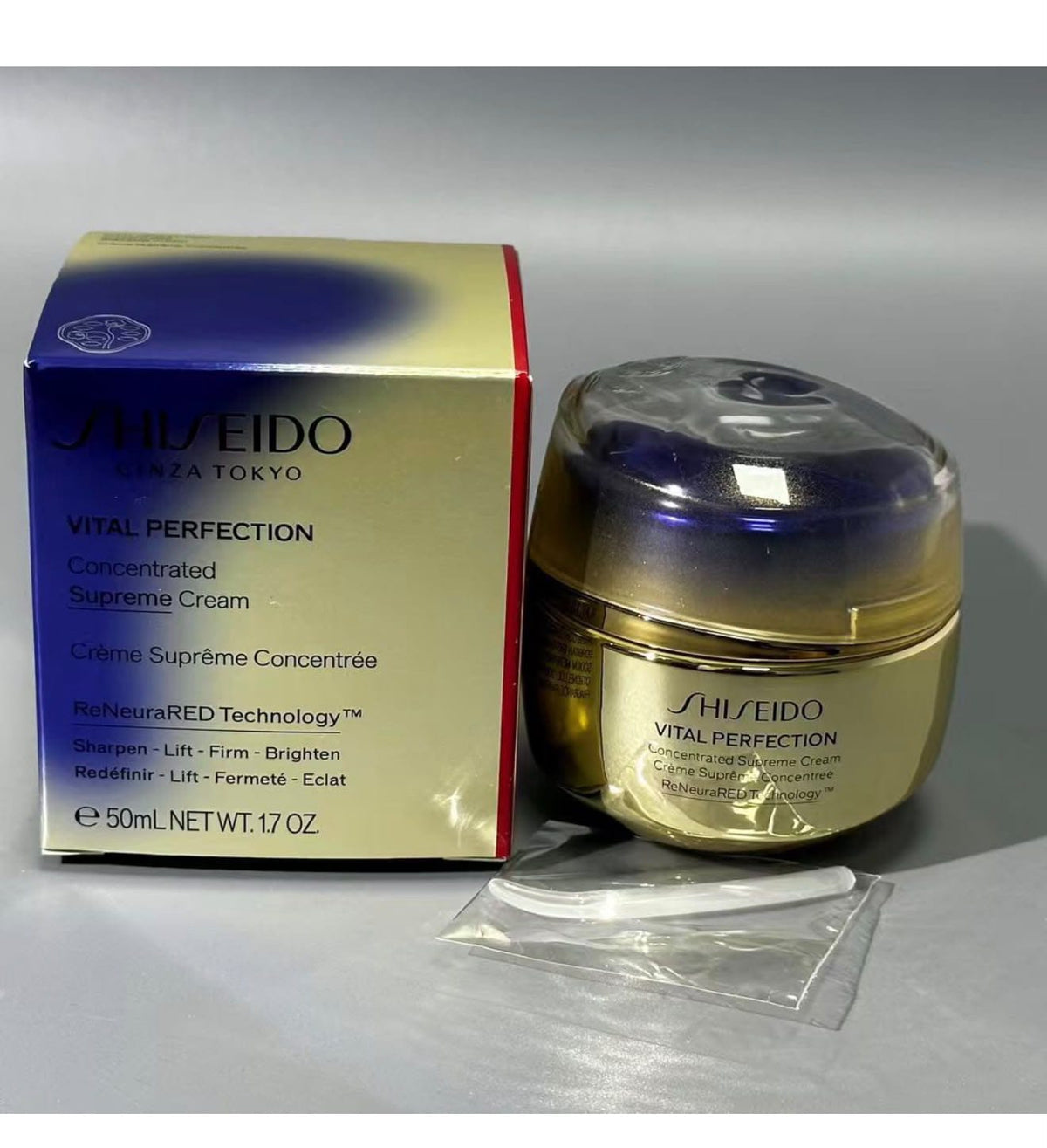 Shiseido Vital Perfection Concentrated Supreme Cream 1.7 oz / 50 ml
